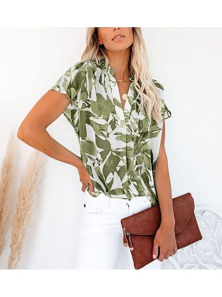 LA Angels Bluzka w kolorze kremowo-oliwkowym rozmiar: S. Brązowe bluzki damskie LA Angels, s, bez wzorów, bez kołnierzyka, bez ramiączek. Za 118.84 zł.