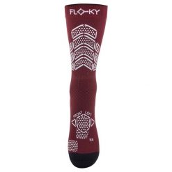 Skarpetki Floky Floky Axsist Dorosłych. Czerwone skarpetki damskie FLOKY, bez wzorów, z materiału. Za 197.99 zł.