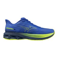 Buty do biegania Mizuno Wave Skyrise 7. Niebieskie obuwie do biegania damskie Mizuno, mizuno wave. Za 651.20 zł.