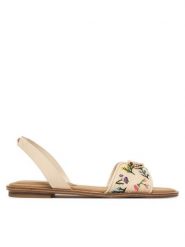 Aldo Sandały Calelian 14295854 Beżowy jasny. Brązowe sandały damskie Aldo, bez wzorów, z materiału, bez obcasa, na płaskiej podeszwie. Za 249.99 zł.