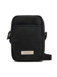 Calvin Klein Saszetka Sleek Slim Reporter LV04D3233G Czarny. Czarne saszetki męskie CALVIN KLEIN, z materiału. Za 289.99 zł.