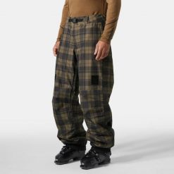 Spodnie narciarskie Helly Hansen ULLR D 2.0. Brązowe spodnie dresowe damskie Helly Hansen, na zimę, bez wzorów. Za 921.50 zł.