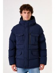 Garcia Kurtka zimowa w kolorze granatowym rozmiar: S. Niebieskie kurtki męskie Garcia, na zimę, s, bez wzorów, bez kaptura. Za 448.99 zł.