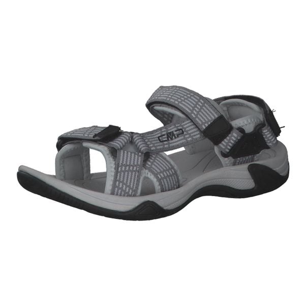 Sandały dla kobiet CMP Hamal Hiking. Czarne obuwie trekkingowe damskie CMP, bez wzorów, bez obcasa. W wyprzedaży za 139.00 zł.