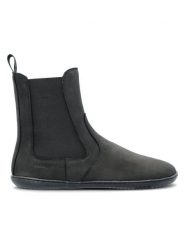 Groundies Skórzane buty "Camden" w kolorze antracytowym do chodzenia na boso rozmiar: 41. Czarne botki damskie Groundies, bez wzorów, z nubiku, trekkingowe. Za 249.00 zł.