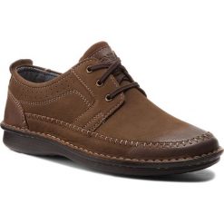 Półbuty LASOCKI FOR MEN MI229-18140. Brązowe półbuty męskie Lasocki For Men, z nubiku, bez zapięcia. Za 179.99 zł.