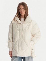 Guess Kurtka zimowa V5BL13 WHHZ2 Écru Regular Fit. Kurtki damskie Guess, na zimę, xl, z aplikacjami, z syntetyku, bez kaptura. Za 869.99 zł.