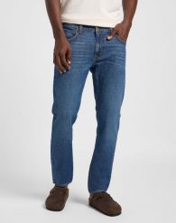 LEE MĘSKIE SPODNIE JEANSOWE LEE LUKE LEO 112363719. Spodnie materiałowe męskie Lee, bez wzorów, z jeansu. Za 219.99 zł.