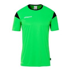 Koszulka Uhlsport Squad 27. Czarne t-shirty sportowe męskie UHLSPORT, m, bez ramiączek, do piłki nożnej. Za 122.50 zł.