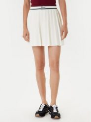 Guess Spódnica plisowana V5BD02 Z1152 Écru Regular Fit. Spódniczki damskie Guess, xxs, z aplikacjami, plisowane. Za 279.99 zł.