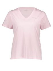 Pepe Jeans Koszulka w kolorze jasnoróżowym rozmiar: XL. Różowe bluzki damskie Pepe Jeans, xl, bez wzorów, z bawełny, bez kołnierzyka, bez ramiączek. Za 74.63 zł.