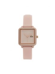 Lacoste Zegarek 12.12 Flow 2001388 Różowy. Czerwone, analogowe zegarki damskie Lacoste. Za 599.99 zł.