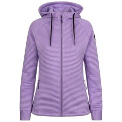 Dlx Lynsky - damska bluza z kapturem Dlx Gelsomino Marl. Fioletowe bluzy z kapturem damskie DLX, m, z materiału. Za 270.99 zł.