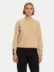Liu Jo Sport Bluza TF4257 J4751 Beżowy Regular Fit. Brązowe bluzy bez kaptura damskie Liu Jo Sport, m, bez wzorów, z syntetyku, bez ramiączek, bez kaptura. Za 259.99 zł.