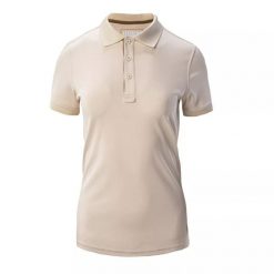 Koszulka damska Magnum Polo Wo's - beżowa, Rozmiar L. Brązowe bluzki sportowe damskie MAGNUM, l, bez wzorów, z materiału, bez ramiączek. Za 56.99 zł.