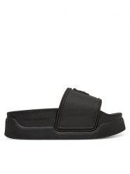 KARL LAGERFELD Klapki Kondominium KL88819 Czarny. Czarne klapki damskie Karl Lagerfeld, bez wzorów, z tworzywa sztucznego, bez obcasa. Za 419.99 zł.
