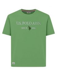 U.S. Polo Assn. Koszulka w kolorze zielonym rozmiar: XL. Zielone koszulki polo męskie U.S. Polo Assn., s, bez wzorów, z bawełny, bez ramiączek. Za 96.83 zł.