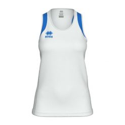 Errea Starter Woman Top Bezrękawnik Ad Damskie. Białe topy sportowe damskie ERREA, m, bez wzorów, z materiału, bez ramiączek. Za 192.10 zł.