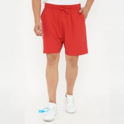 Męskie szorty sportowe z bawełny F7 czerwone. Czerwone szorty męskie Legea, m, z bawełny. Za 68.00 zł.