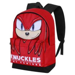 Plecak szkolny SONIC THE HEDGEHOG Knuckles Czerwony. Czerwone plecaki damskie SONIC THE HEDGEHOG, bez wzorów, biznesowe. Za 202.60 zł.