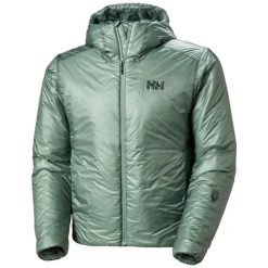 Kurtka z kapturem Helly Hansen Odin Everdown. Zielone kurtki męskie Helly Hansen, m, bez wzorów, z kapturem, narciarskie. Za 1,828.50 zł.