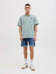 Jack & Jones Szorty dżinsowe w kolorze niebieskim rozmiar: XXL. Niebieskie szorty męskie Jack & Jones, z aplikacjami, z jeansu, klasyczne. Za 92.21 zł.
