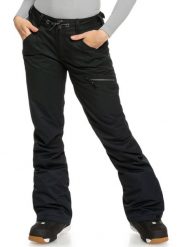 Spodnie snowboardowe damskie ROXY Nadia. Czarne spodnie sportowe damskie Roxy, s, z materiału, narciarskie. Za 343.49 zł.