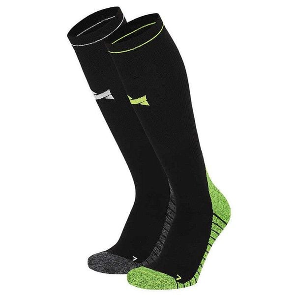 Skarpety kompresyjne do biegania Xtreme, 2 par, Multi Czarne. Czarne skarpetki damskie XTREME SOCKSWEAR, bez wzorów. Za 134.32 zł.