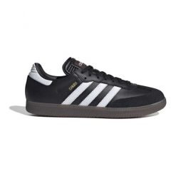 Buty adidas Samba M IH6000 czarne. Czarne buty sportowe na co dzień męskie z gumy, bez zapięcia. Za 577.19 zł.