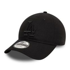 Czapka z daszkiem New Era MLB Los Angeles Dodgers. Czarne czapki męskie New Era, bez wzorów, sportowe. Za 191.50 zł.