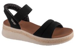 Sandały damskie, Slip-Ins: BOBS Sun Ray. Niebieskie obuwie trekkingowe damskie Skechers. Za 289.99 zł.