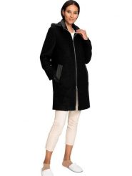 Heine Płaszcz przejściowy w kolorze czarnym rozmiar: 46. Czarne płaszcze damskie Heine, bez wzorów. Za 239.99 zł.