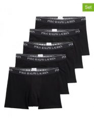 Ralph Lauren Underwear Bokserki (5 par) w kolorze czarnym rozmiar: XL. Czarne bokserki męskie Ralph Lauren Underwear, bez wzorów. Za 272.31 zł.