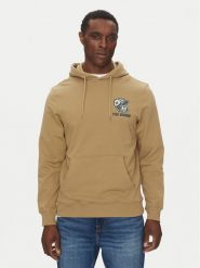 Element Bluza ELYSF00281 Khaki Regular Fit. Brązowe bluzy bez kaptura męskie Element, m, z bawełny. Za 159.99 zł.
