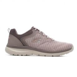 Buty do chodzenia damskie Skechers Dynamight 20FALLFO. Czerwone buty sportowe na co dzień damskie Skechers, bez wzorów, z dzianiny, na fitness i siłownię. Za 179.00 zł.