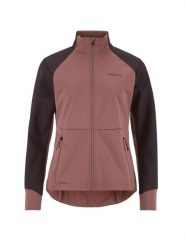 Craft Kurtka CORE Essence Nordic 3-warstwowa softshell damska – Rose Brown/Dk. Brązowe kurtki softshell damskie Craft, l, bez wzorów, z dżerseju, bez kaptura. Za 626.00 zł.