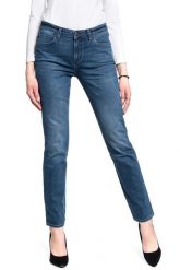 DAMSKIE SPODNIE JEANSOWE LEE MARION CLASSIC STRAIGHT L301QCRS 112105881. Spodnie materiałowe damskie Lee, bez wzorów, z jeansu. Za 199.99 zł.