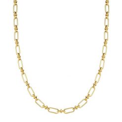 True Rebels Naszyjnik ze stali nierdzewnej w zlocie zóltym Naszyjniki 1 ct Męskie. Żółte biżuteria dla mężczyzn True Rebels, pozłacane. Za 219.99 zł.