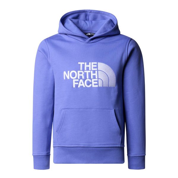 Bluza The North Face Drew Peak. Niebieskie bluzy z kapturem męskie The North Face, na wiosnę, l, z bawełny. Za 346.60 zł.