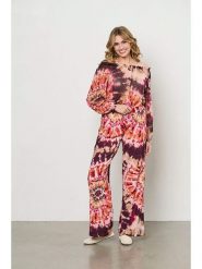 &Co Woman Spodnie ze wzorem rozmiar: XL. Spodnie materiałowe damskie &Co Woman, bez wzorów, z materiału, z podwyższonym stanem. Za 134.85 zł.