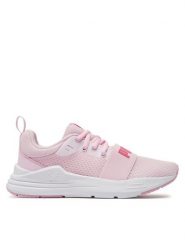 Puma Sneakersy Puma Wired Run Jr 374214 25 Różowy. Czerwone buty sportowe dziewczęce Puma, bez wzorów, z materiału, bez zapięcia. Za 169.99 zł.
