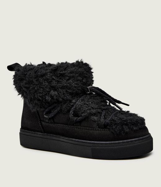 INUIKII TEDDY LOW Śniegowce damskie. Czarne śniegowce damskie Inuikii, z gumy. Za 799.99 zł.