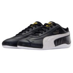 Męskie Buty Sportowe Speedcat Ferrari. Czarne buty trekkingowe męskie Puma, bez zapięcia, trekkingowe. Za 503.99 zł.
