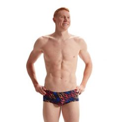 Kąpielówki spodenki kąpielowe męskie Speedo Men's Club Allover. Czerwone kąpielówki męskie Speedo, m, bez wzorów, do pływania. Za 275.35 zł.