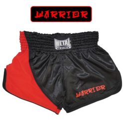 Szorty kick-boxing Metal Boxe Warrior. Czarne szorty męskie METAL BOXE, z lycry, bez kołnierzyka. Za 222.00 zł.