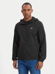 Tommy Jeans Kurtka przejściowa DM0DM23112 Czarny Regular Fit. Czarne kurtki męskie Tommy Jeans, m, bez wzorów, z jeansu, bez kaptura. Za 409.99 zł.