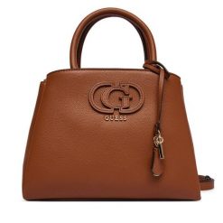 Torebka Guess. Brązowe torebki klasyczne damskie Guess, z aplikacjami, bez dodatków. Za 639.99 zł.