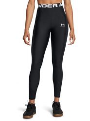 Under Armour Legginsy sportowe w kolorze czarnym rozmiar: M. Czarne legginsy damskie Under Armour, m, bez wzorów, z materiału, z podwyższonym stanem, outdoorowe. Za 109.00 zł.