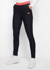 Legginsy w optyce dżinsowych. Niebieskie legginsy damskie bonprix, bez wzorów, z jeansu. Za 122.99 zł.