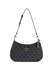 Guess Torebka 175341 Czarny. Czarne listonoszki damskie Guess, z aplikacjami, ze skóry, bez dodatków. Za 459.99 zł.